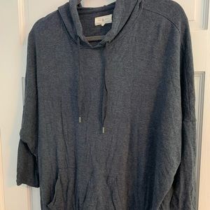 Gray lightweight sweatshirt